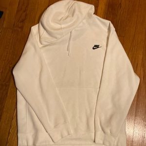 NWOT Mens Nike white hoodie